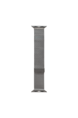 Řemínek Apple Watch 40/41/42 mm - nerezový, stříbrná