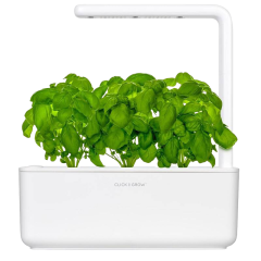 Chytrý květináč Click and Grow Smart Garden 3, bílá